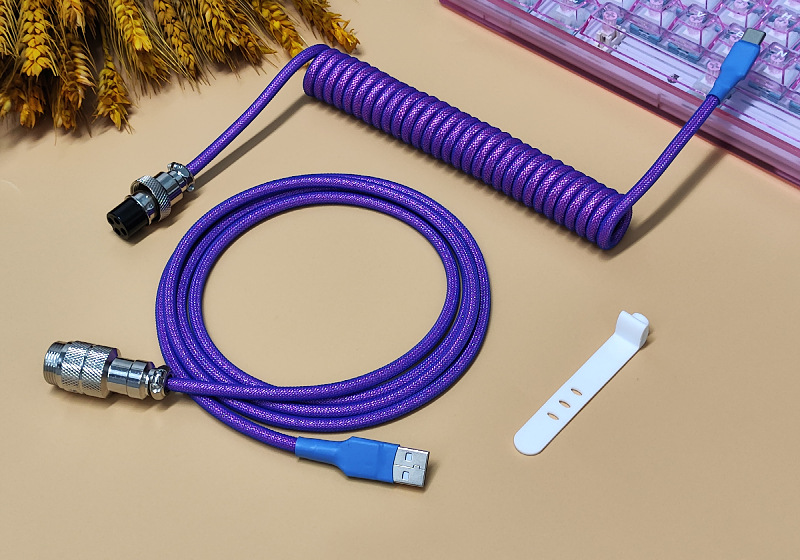 Geekboards Keyboard Cable Purple