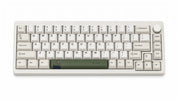 PEPE Space for Chill 6.25u spacebar installed on a white keyboard