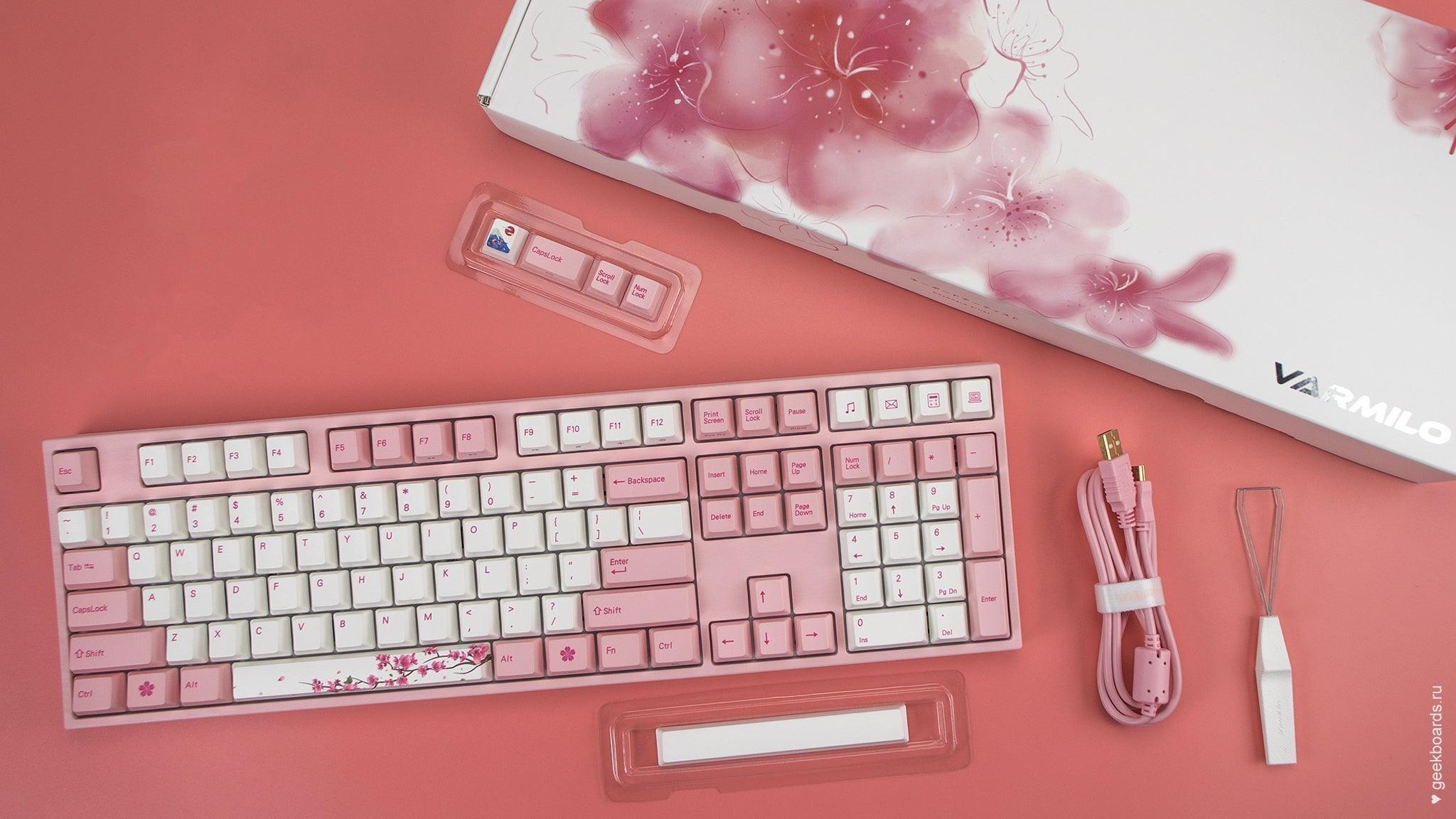 Varmilo Sakura 108 ANSI - Geekboards